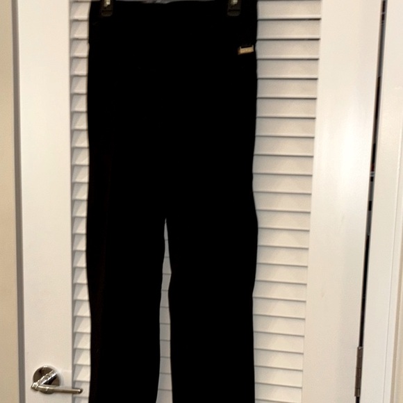 Calvin Klein Pants - Calvin Klein Black Straight Leg Pants with Elastic Waistband